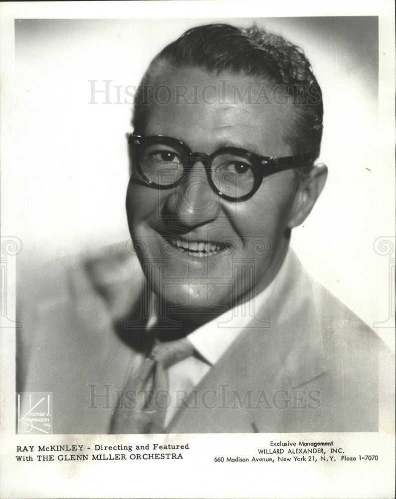 1964 Press Photo RAY MCKINLEY AMERICAN JAZZ DRUMMER SINGER BANDLEADER - Historic Images