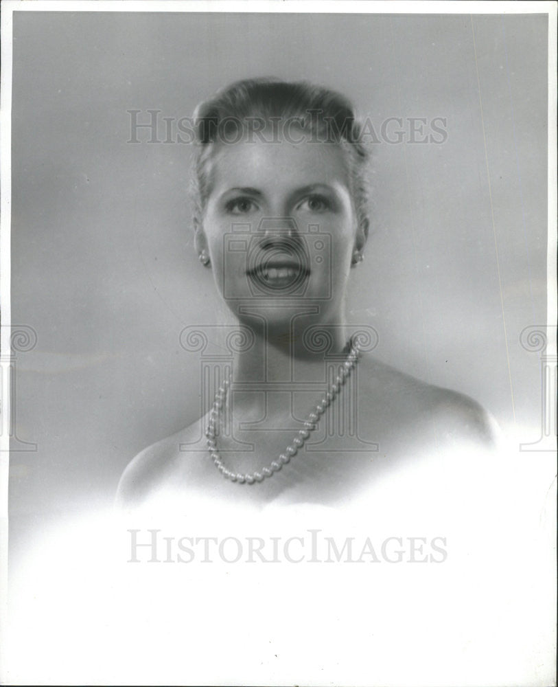 1959 Press Photo Elizabeth Way McLaughlin actress - Historic Images