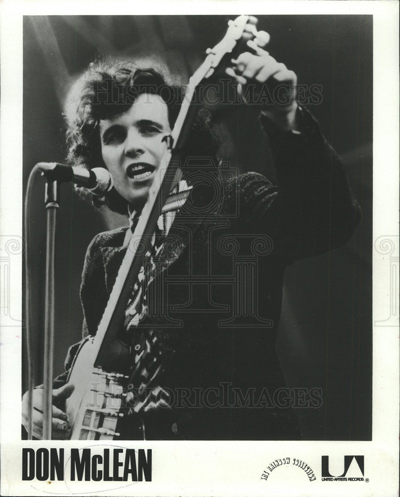 1975 Press Photo Don McLean Musician Singer - Historic Images