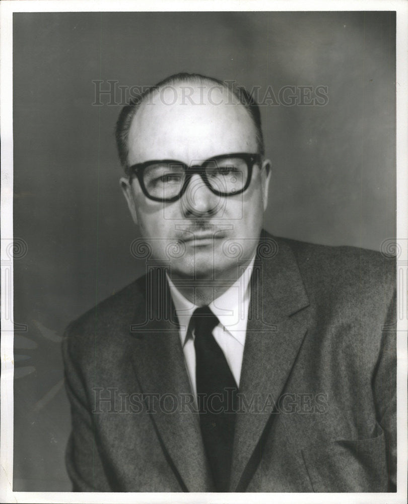 1958 Press Photo Dr Foster McMillan St Luke Hospital - Historic Images