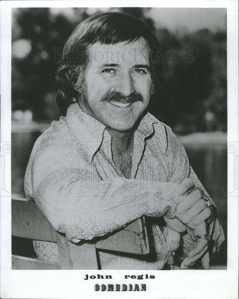 1974 Press Photo John Regis Comedian - Historic Images