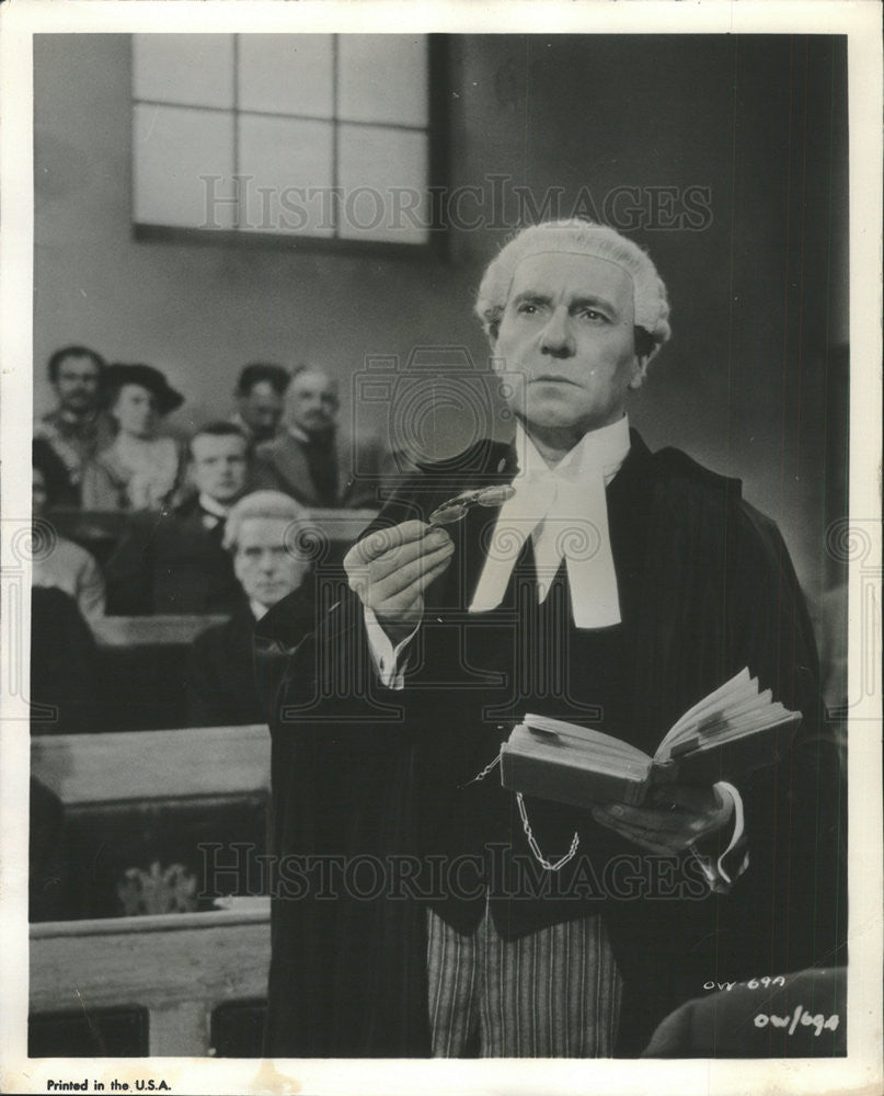 1960 Press Photo Sir Ralph Richardson American Actor - Historic Images