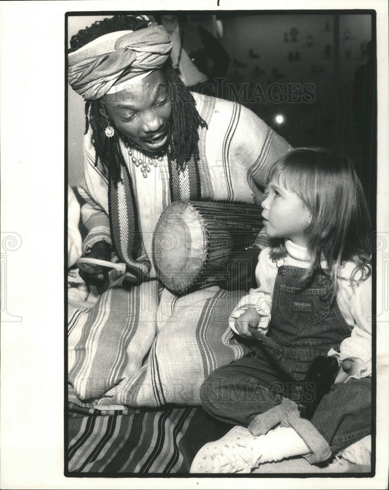 1987 Press Photo Caribbean Musician Keith Eric - Historic Images