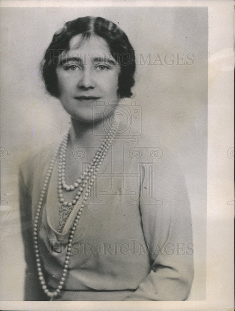 1936 Press Photo Duchess Of York Wife To British Throne Become Queen Of England - Historic Images