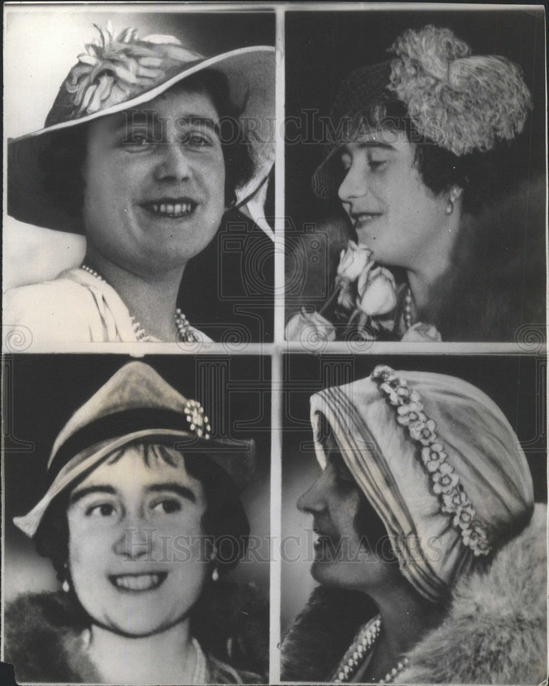 1937 Press Photo QUEEN ELIZABETH ENGLAND - Historic Images