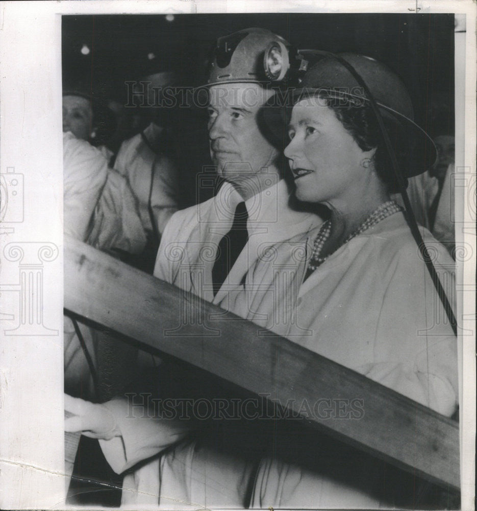 1957 Press Photo QUEEN MOTHER ELIZABETH TOUR RHODESIA - Historic Images