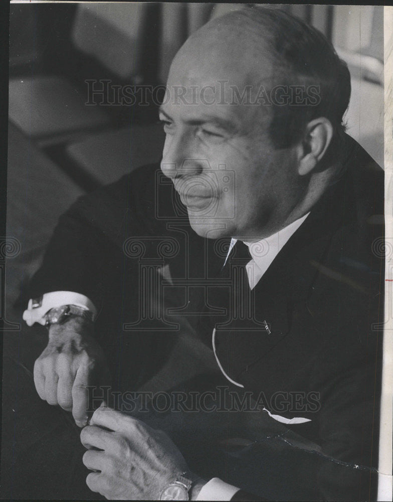 1967 Press Photo JOHN RAY DUNNING AMERICAN PHYSICIST - Historic Images