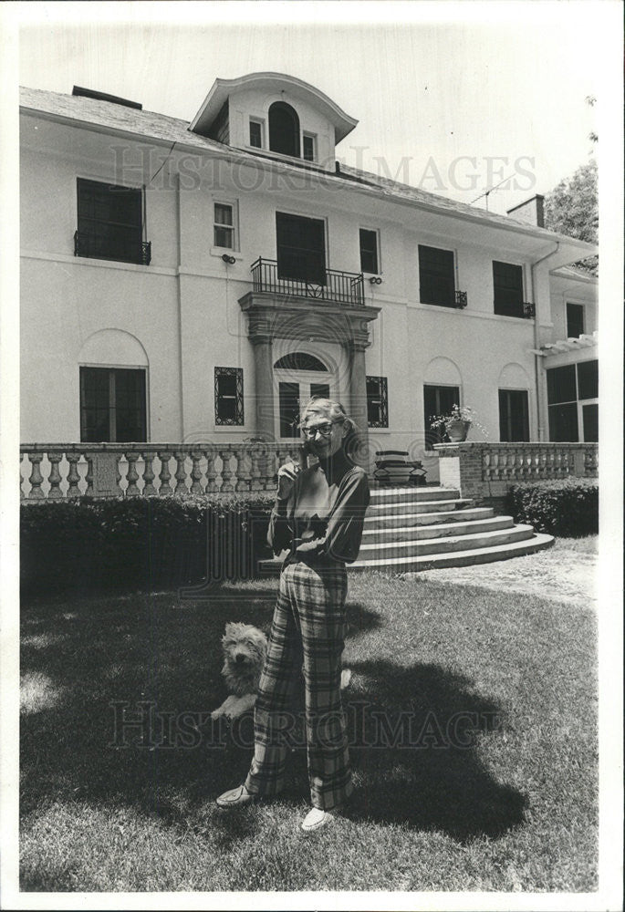 1978 Press Photo Mrs S. L, Reinhardt,avid rider - Historic Images