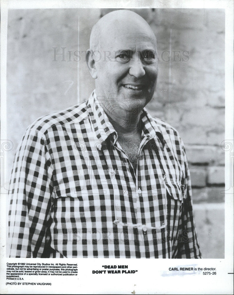 1984 Press Photo CARL REINER AMERICAN ACTOR FILM DIRECTOR PRODUCER WRITER - Historic Images