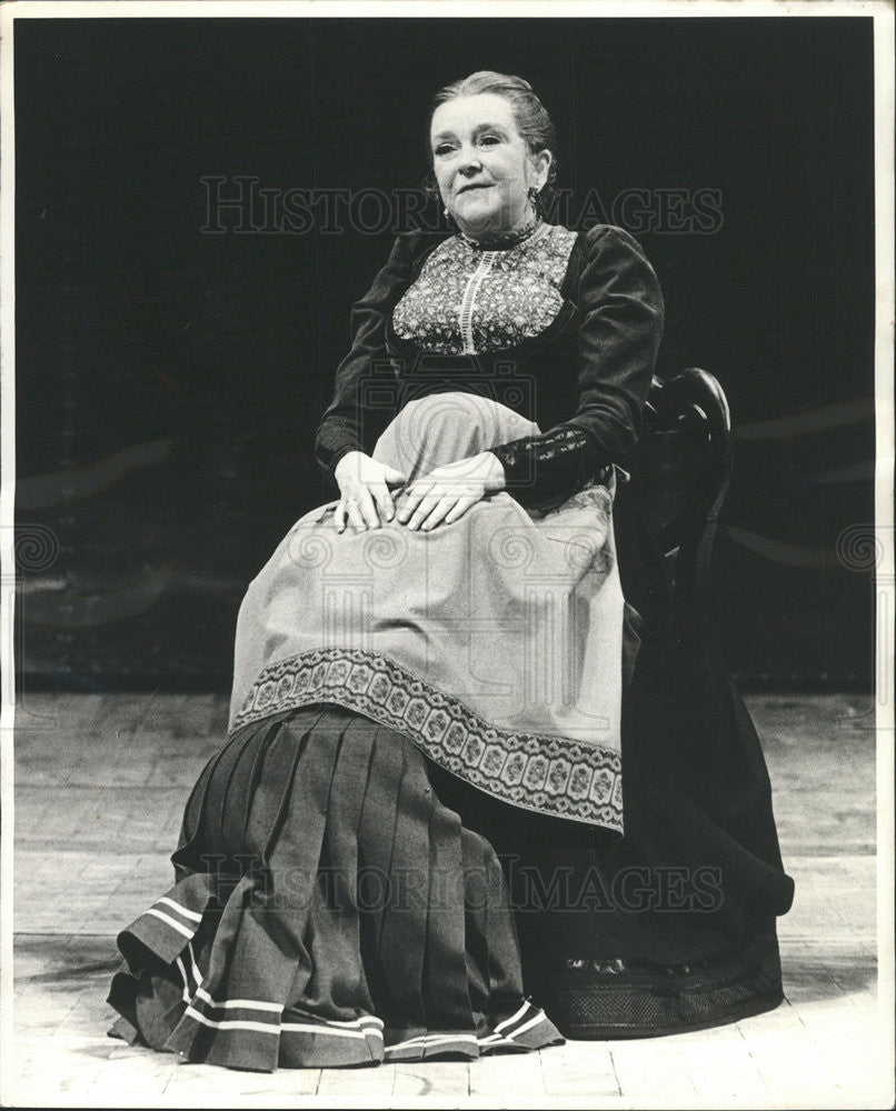 1974 Press Photo BERYL REID BRITISH ACTRESS - Historic Images