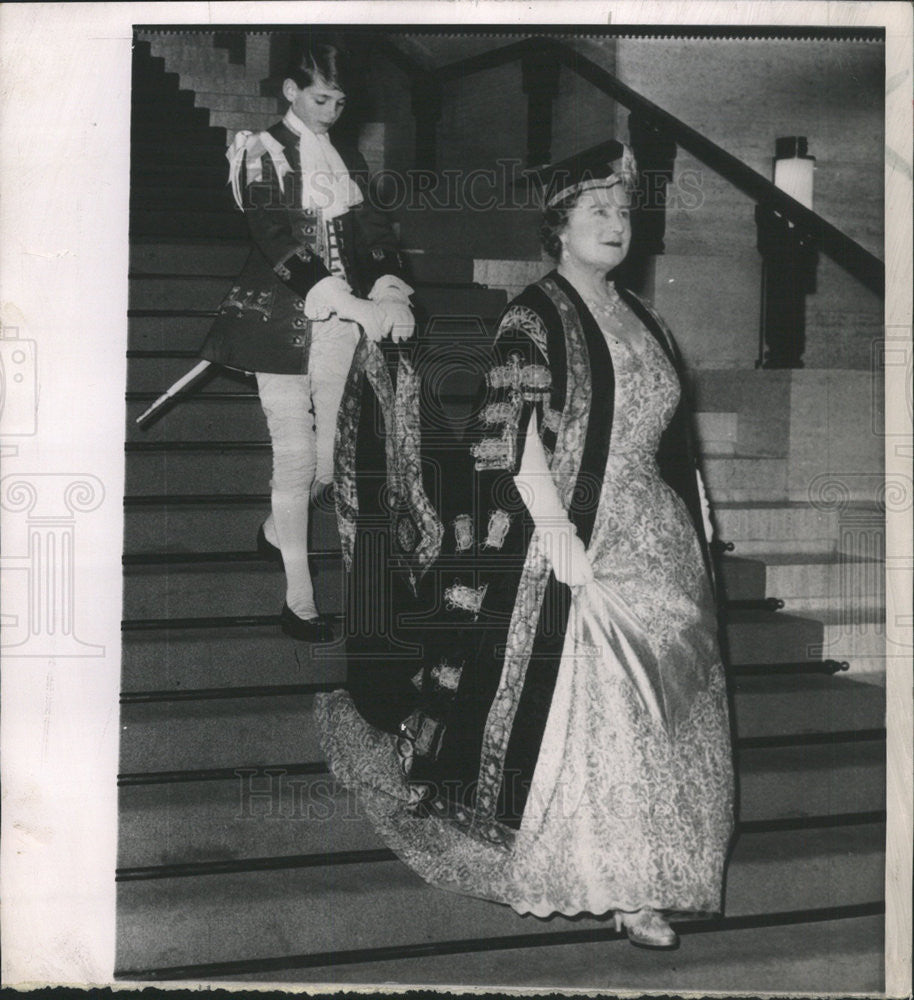 1962 Press Photo Queen Mother Elizabeth - Historic Images