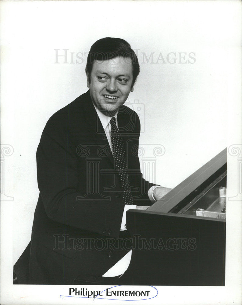 1974 Press Photo Musician Philippe Entremont - Historic Images