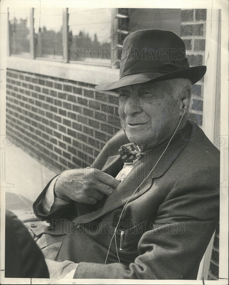 1956 Press Photo Bernard Baruch - Historic Images