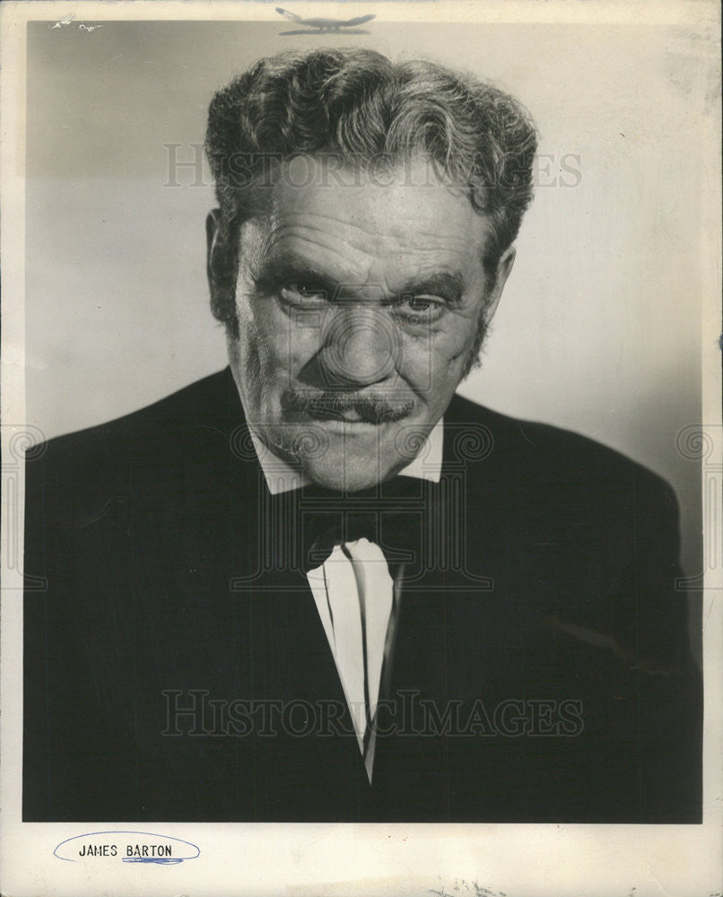 1962 Press Photo of 1957 Photo James E. Barton/Broadway Actor/Tobacco Road - Historic Images