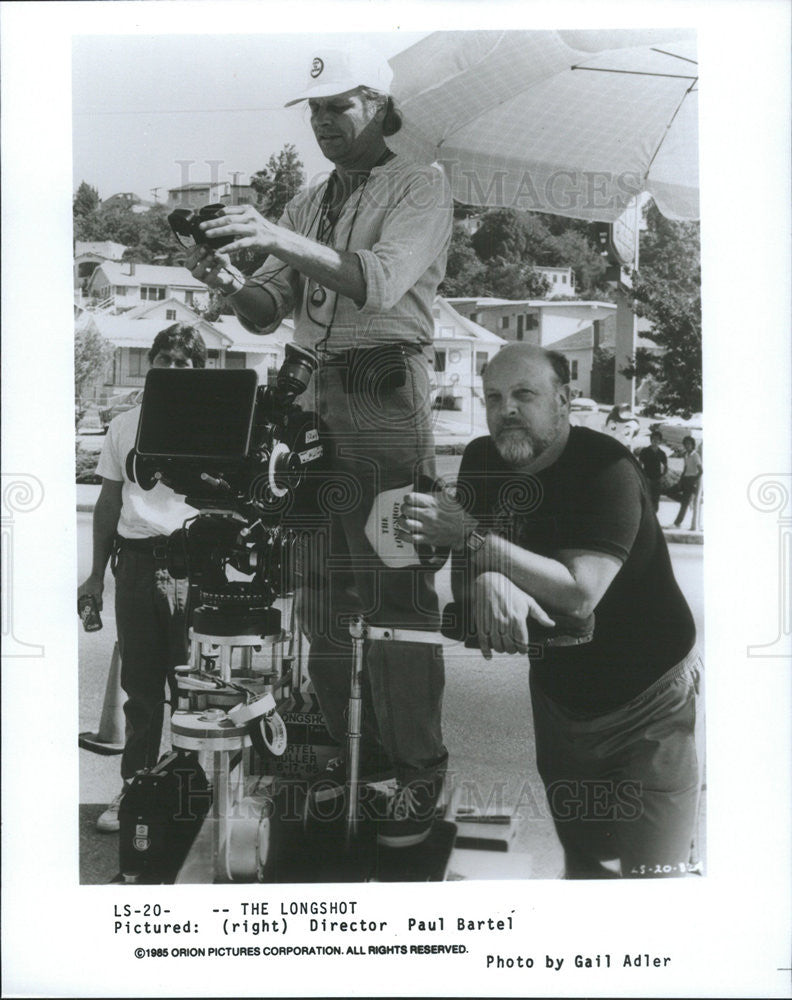 1985 Press Photo Paul Bartel,director - Historic Images