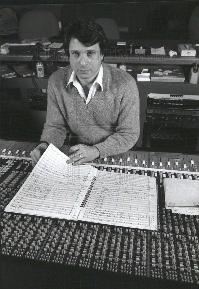 1989 Press Photo Jay David Saks, record producer of Jerome Robbins&#39; Broadway - Historic Images