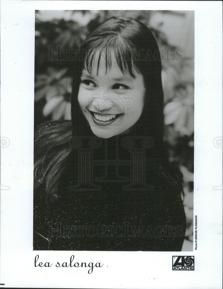 Press Photo Lea Salonga,singer-actress - Historic Images