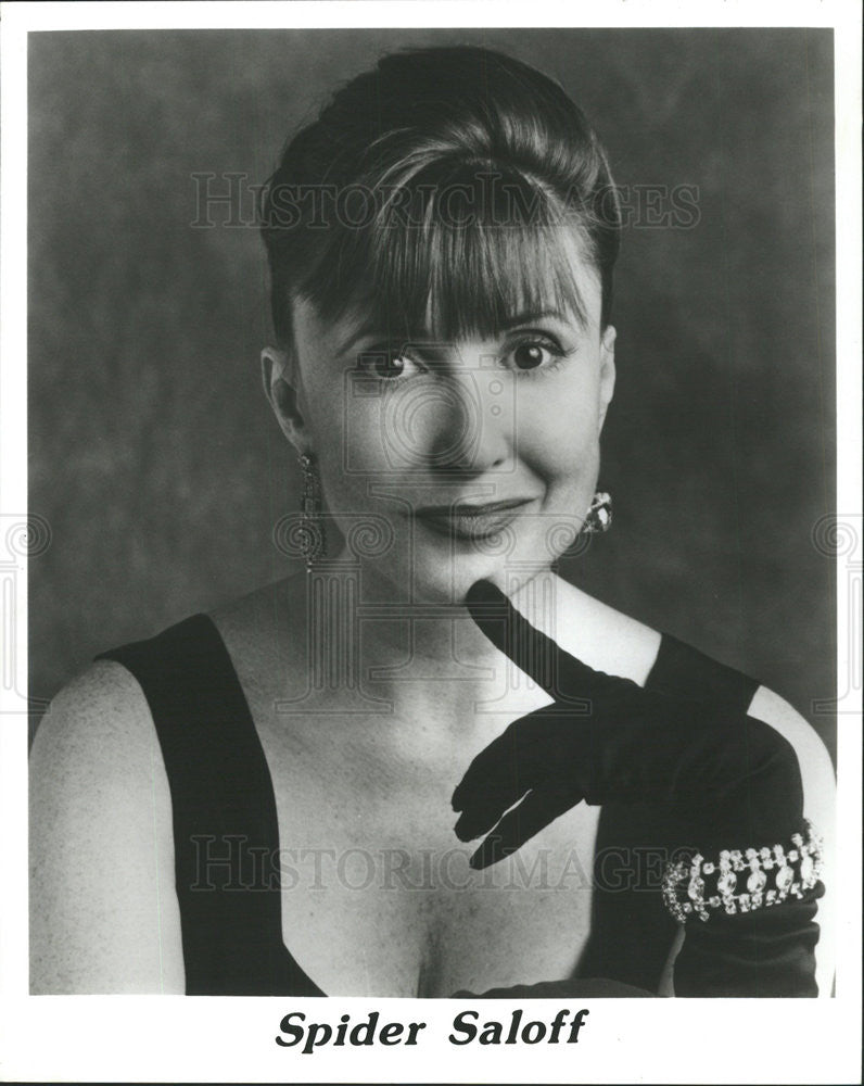 1994 Press Photo Jazz Vocalist Spider Saloff - Historic Images