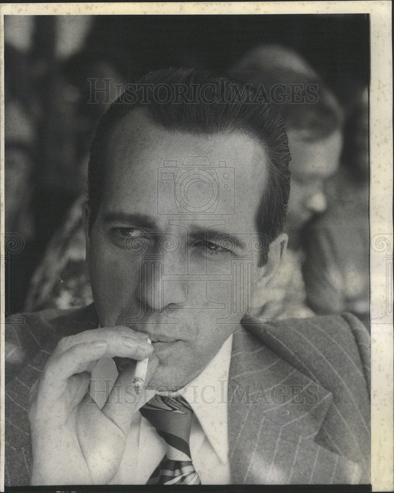 1975 Press Photo Robert Sacchi, Actor that Plays Bogart - Historic Images