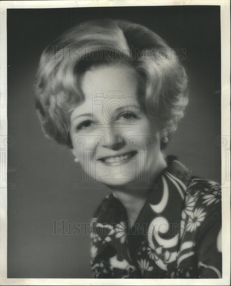 1973 Press Photo MRS. MARY MCDONALD ELECTED COOK COUNTY BOARD 1974 - Historic Images