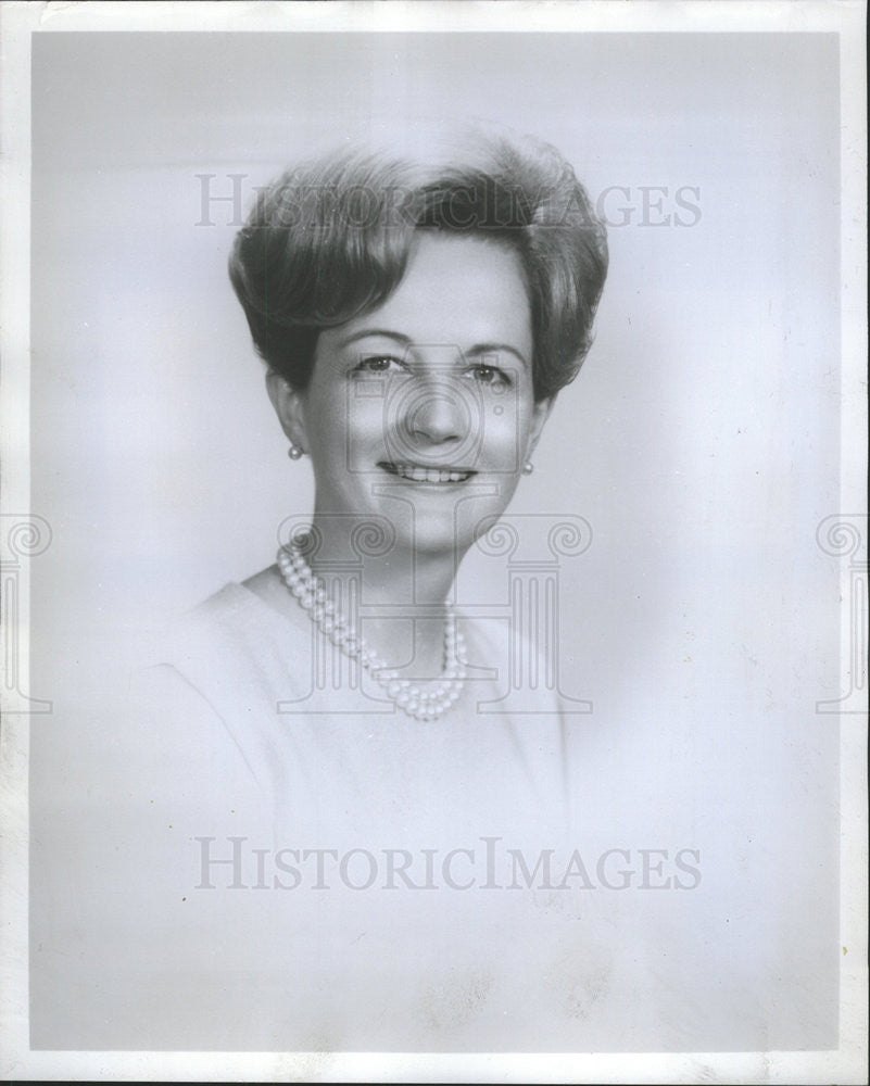 1969 Press Photo MRS. MARY MCDONALD WIFE DR. GERALD OWEN MCDONALD - Historic Images