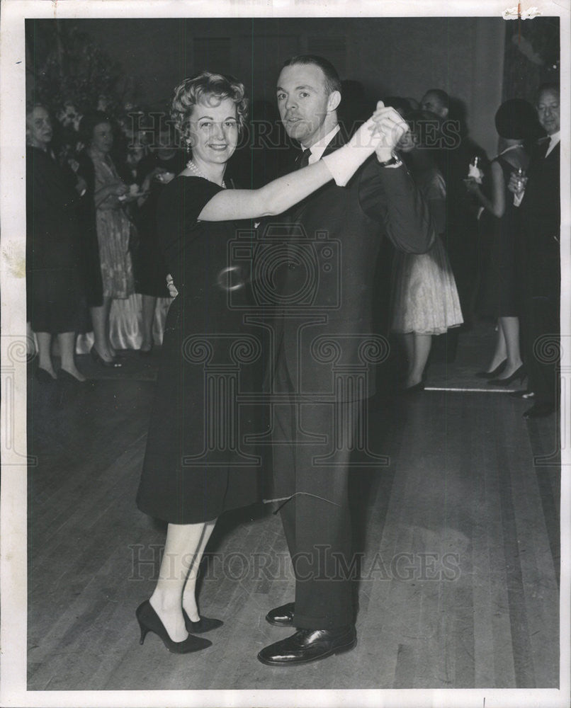 1962 Press Photo MRS. GERALD MCDONALD BROTHER-IN-LAW DAVID - Historic Images