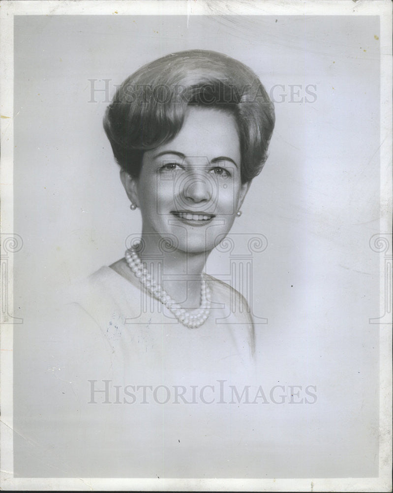 1969 Press Photo MRS. GERALD OWEN MCDONALD CANDIDATE COOK COUNTY COMMISSIONER - Historic Images