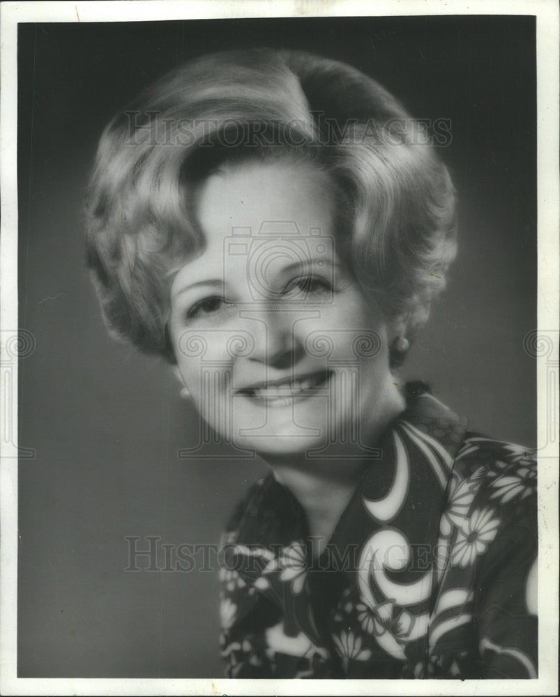 1973 Press Photo MARY MCDONALD COUNTY BOARD - Historic Images