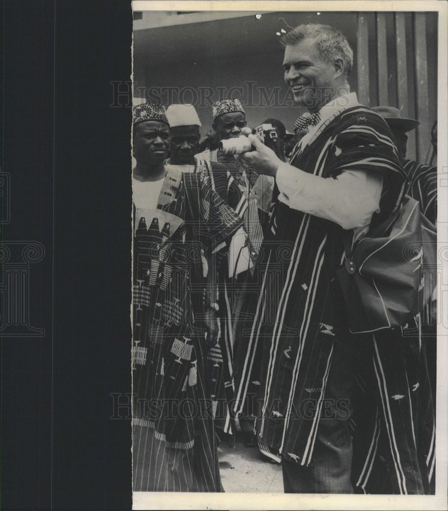 1961 Press Photo Gov. G. Mennen Williams of MI - Historic Images