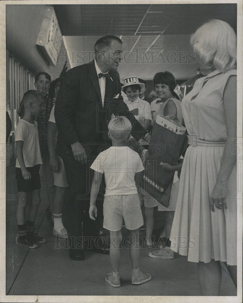 1966 Press Photo Gov. G. Mennen Williams of Michigan - Historic Images