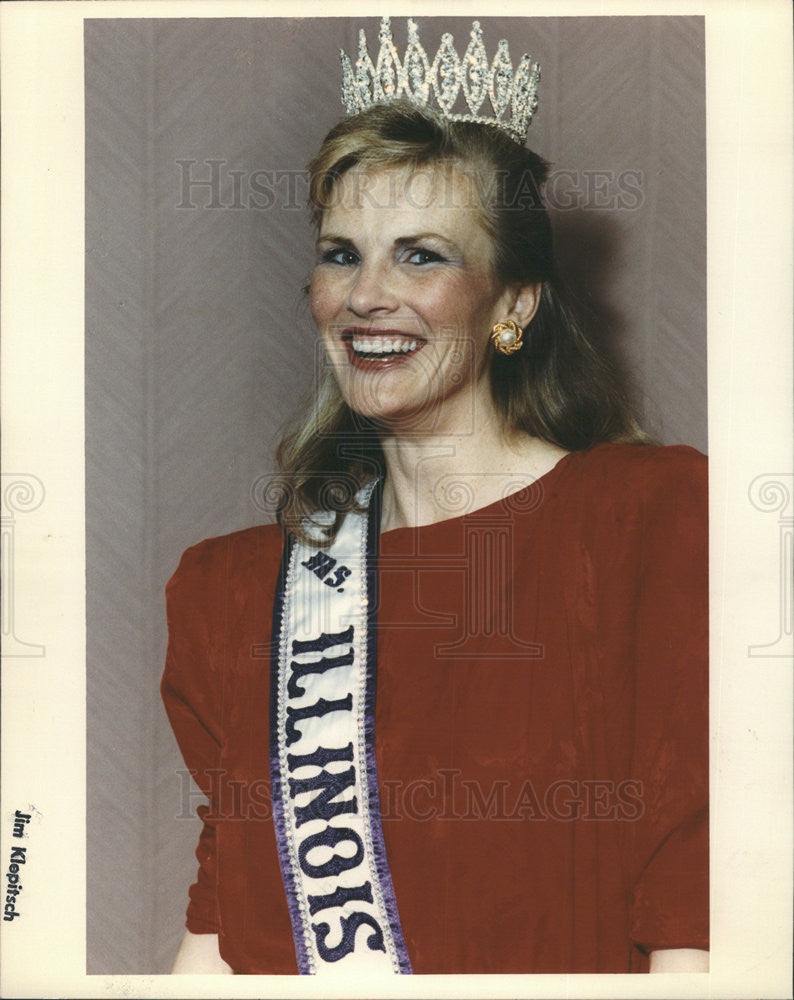 1991 Press Photo Mrs Illinois USA,Judy Wells - Historic Images