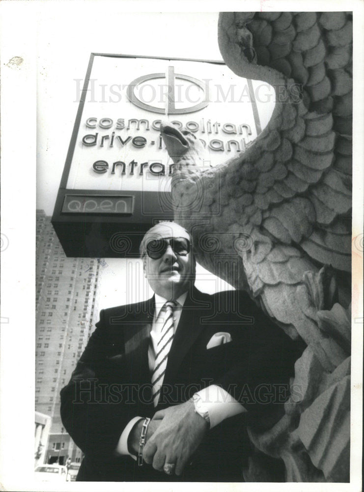 1991 Press Photo Cosmopolitan chairman, James E. Wells - Historic Images