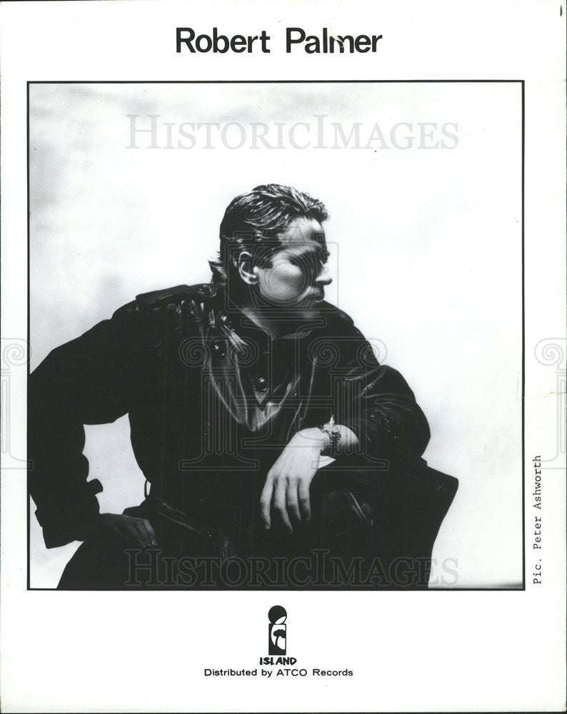 press photo Robert Palmer singer - Historic Images