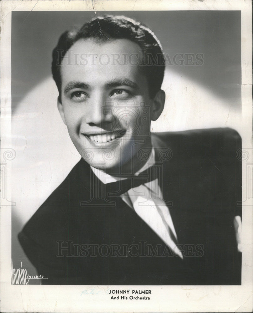 1958 Press Photo Johnny Palmer and his Orchestra - Historic Images