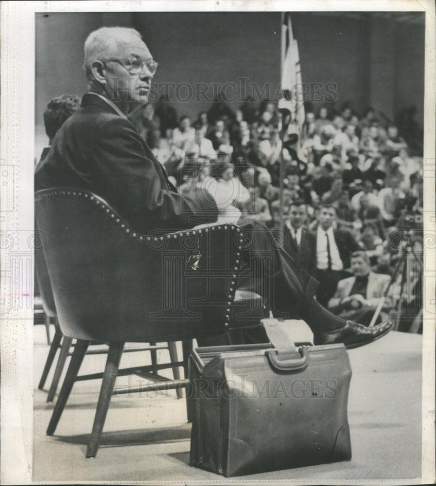 1964 Press Photo Robert Welch,founder John Birch Society - Historic Images