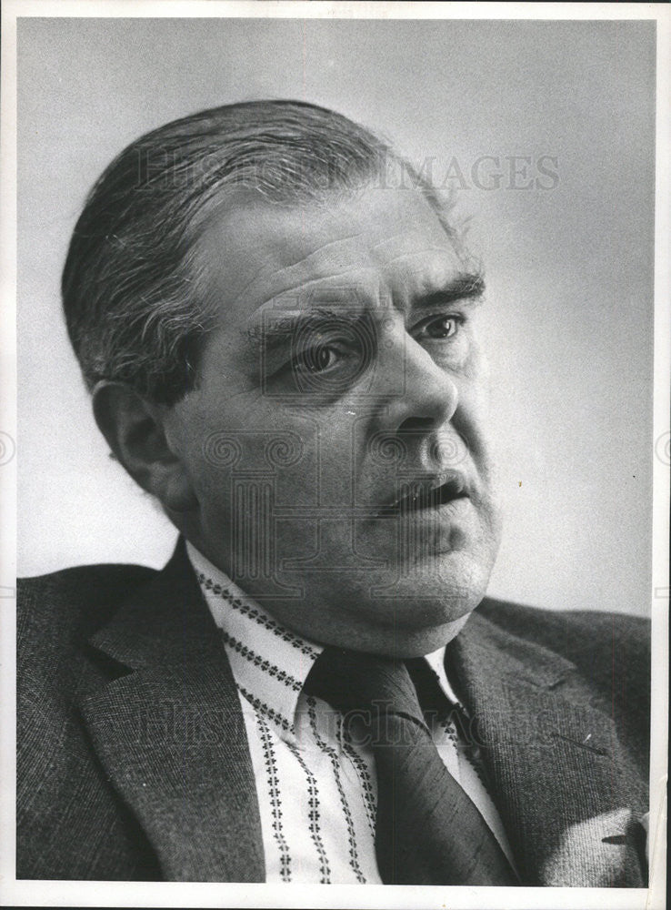 1971 Press Photo Francis McGinnis, Director of British Information Services - Historic Images