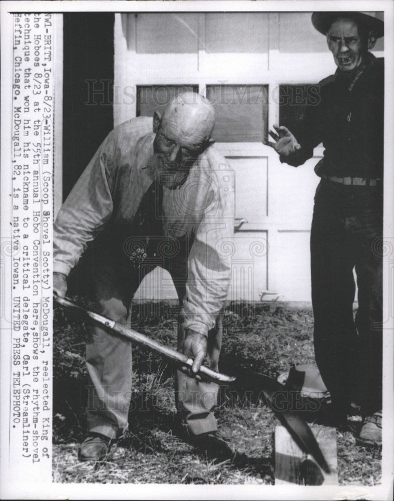 1958 Press Photo William McDougall,Carl Heffin - Historic Images