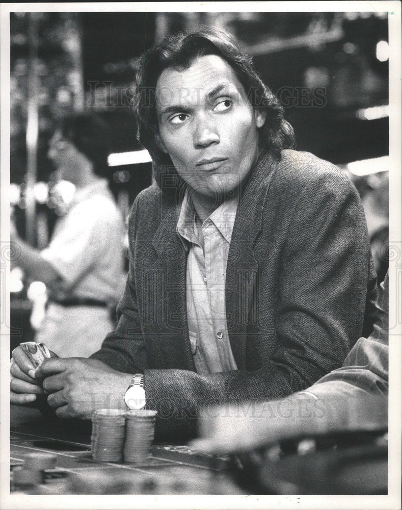 1988 Press Photo Jimmy Smits In &quot;Glitz&quot;, Known For L.A. Law &amp; NYPD Blue - Historic Images