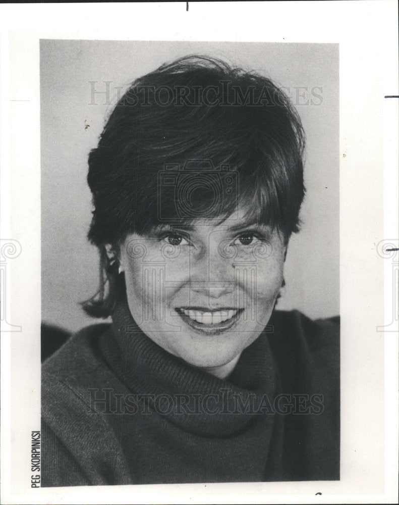 1985 Press Photo JULIE SMITH AMERICAN MYSTERY WRITER AUTHOR - Historic Images