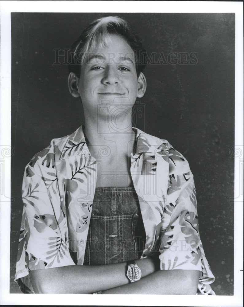 PRESS PHOTO DEMIAN SLADE ACTOR  COMEDY SERIES &quot;SECOND CHANCE&quot; - Historic Images