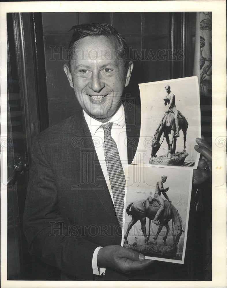 1963 Press Photo Carleton Smith, Pres. Natl. Arts Foundation - Historic Images