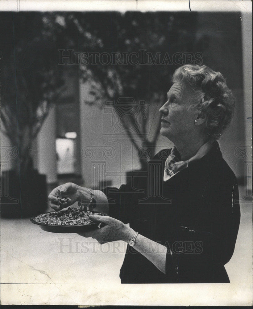 1968 Press Photo Mrs Hermon Dunlap Smith, Pres. Women&#39;s Board - Historic Images