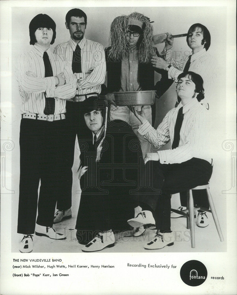 1967 Press Photo New Vaudeville Band England - Historic Images