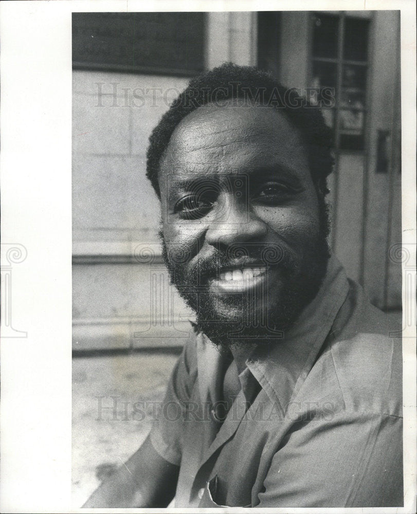 1976 Press Photo Chiselebwe Ng&#39;Andwe Of Zambia, Economics Masters Student - Historic Images