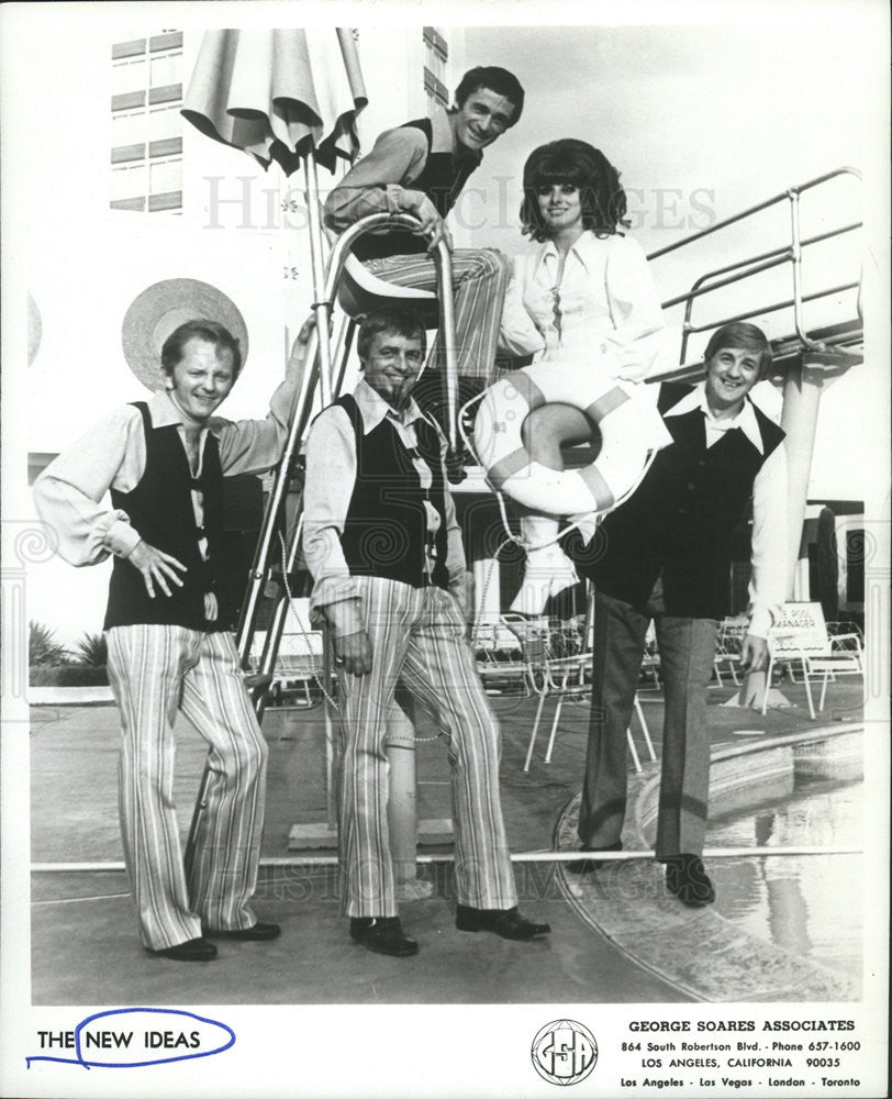 1971 Press Photo THE NEW IDEAS BRUCE MORROW  JOHN WILSON  MARV NIELSON AL JOY - Historic Images