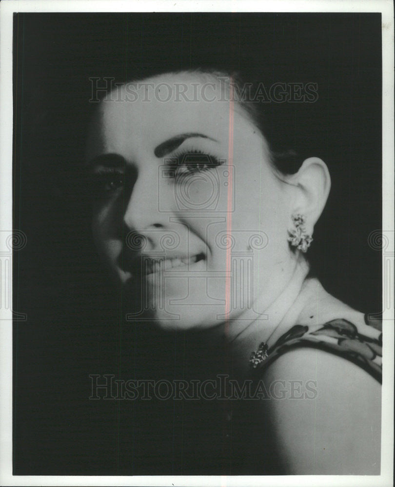 1974 Press Photo Maddalena Bonifaccid Soprano - Historic Images