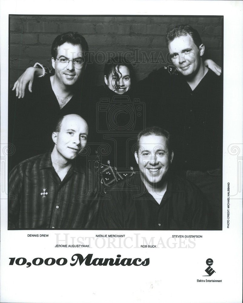 1993 Press Photo 10,000 MANIACS UNITED STATES ROCK BAND - Historic Images