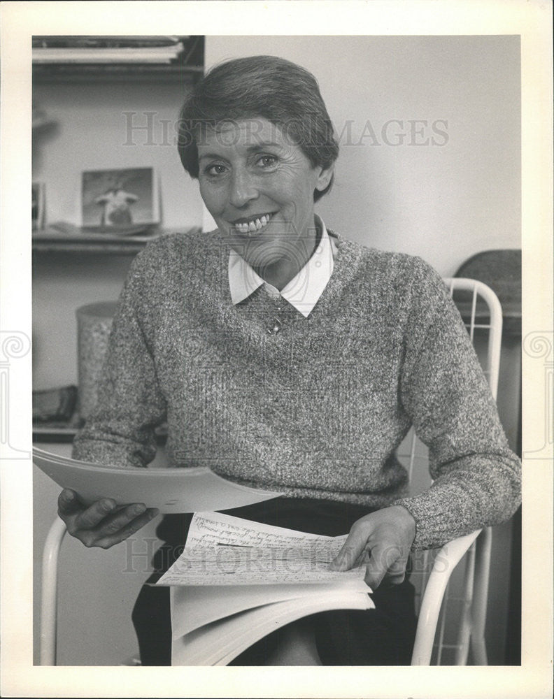 1983 Press Photo CHARLOTTE A. NEWFELD CANDIDATE 46TH WARD ALDERMAN 1983 - Historic Images