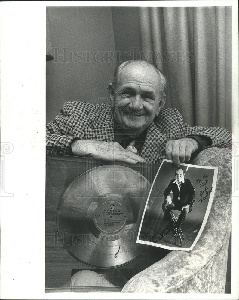 1981 Press Photo GEORGE NEWHART FATHER COMEDIAN BOB NEWHART - Historic Images