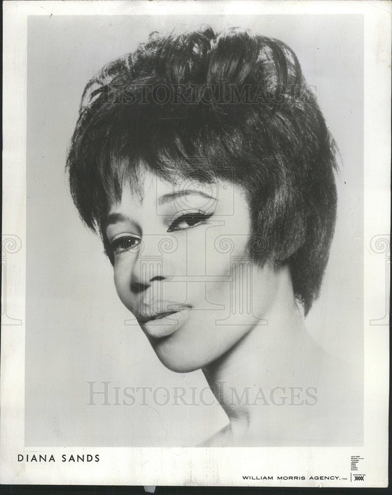 1968 Press Photo Diana Sands Hallelujah Baby Studebaker Theater - Historic Images